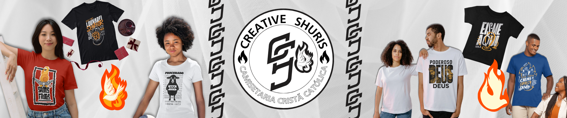 Creative Shuris Camisas Católicas