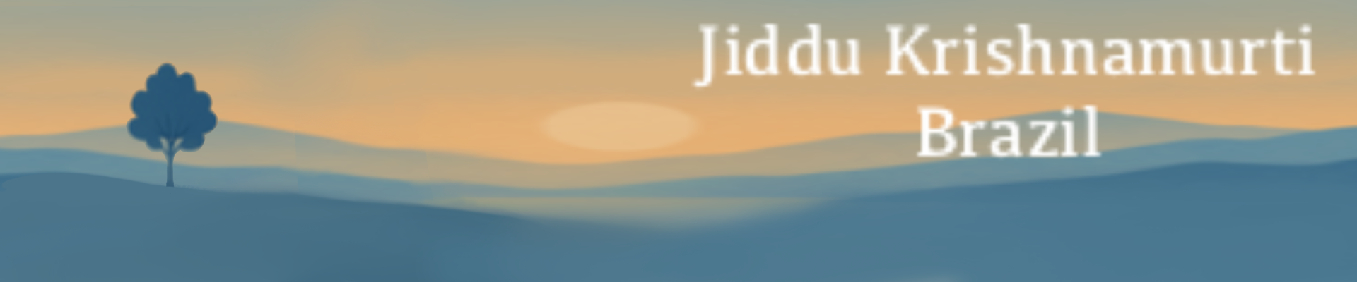 Jiddu Krishnamurti Brazil