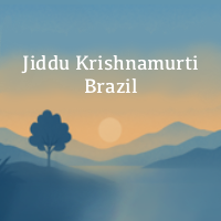 Jiddu Krishnamurti Brazil