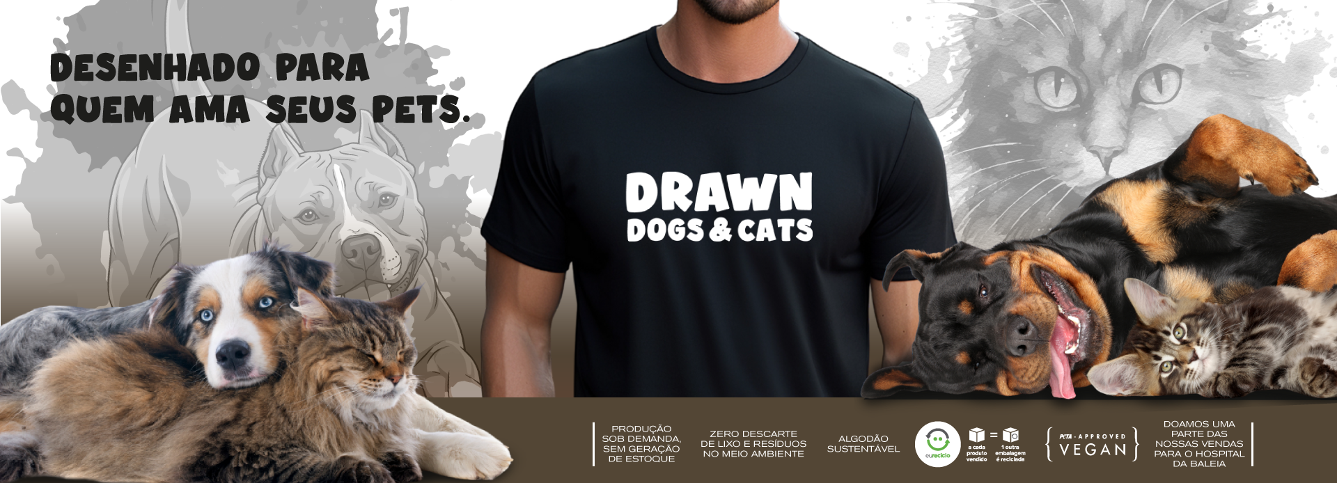 Drawn Dogs & Cats